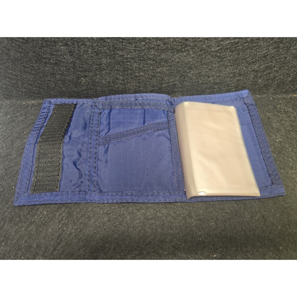 LeSportSac Navy Blue Tri-Fold Wallet Credit Card Folding Solid - Picture 6 of 6
